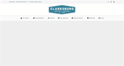 Desktop Screenshot of clarksburgbaptistchurch.com